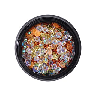 Foto 1 | Set De Accesorios Para Decoración De Uñas Piedras De Cristal Mixto Perlas Y Bolas De Acero - Venta Internacional.