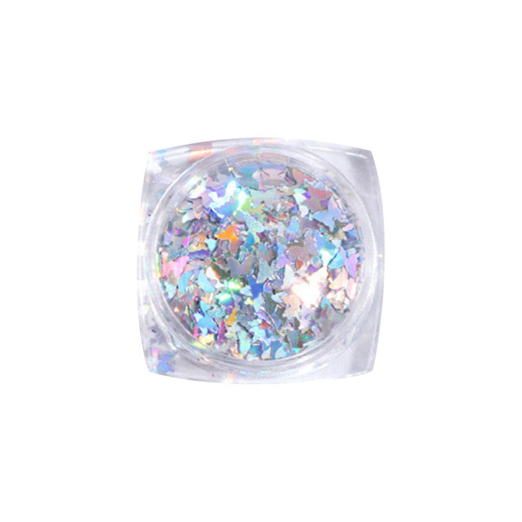 Foto 2 pulgar | Paillettes Acrílicos Holográficos Con Lentejuelas Y Mariposas Con Purpurina Para Uñas - Venta Internacional.