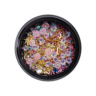 Foto 1 | Set De Accesorios Para Decoración De Uñas Piedras De Cristal Mixto Perlas Y Bolas De Acero - Venta Internacional.