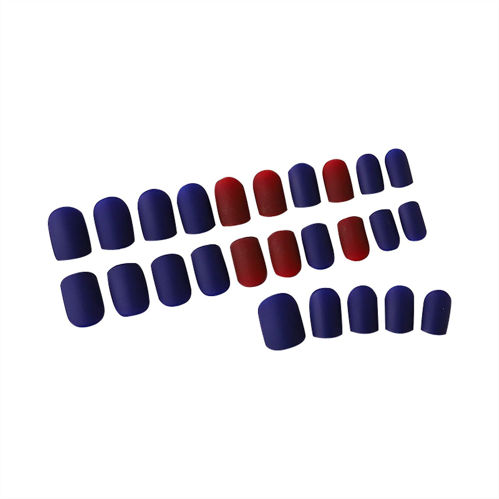 Foto 2 pulgar | Juego De Pegatinas Para Uñas Huoguo Coffin Fake Nails Con Pegatinas Y Lima - Venta Internacional.