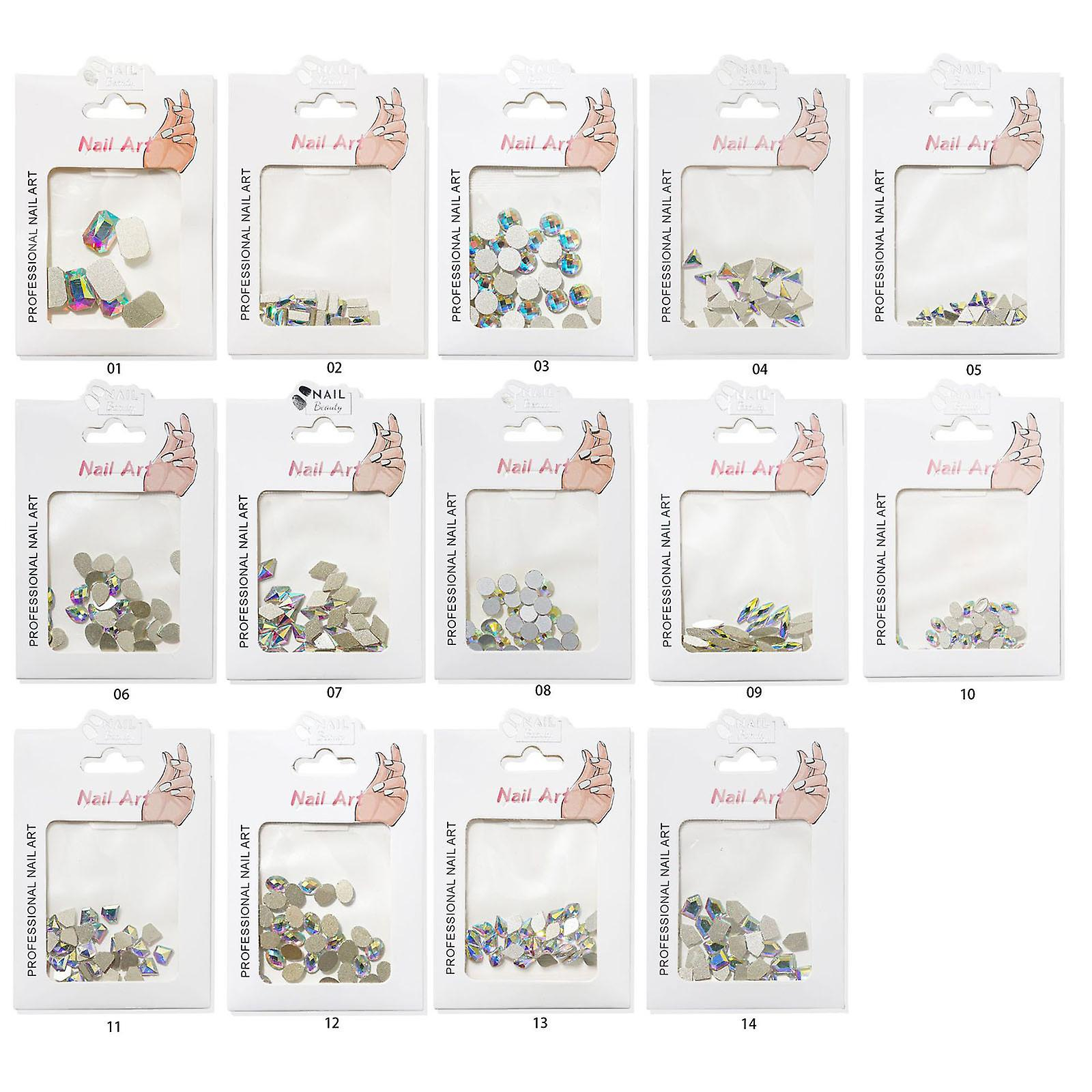 Foto 4 pulgar | Conjunto De Diamantes Para Decoración De Uñas - Venta Internacional.