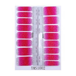 Foto 1 | Adhesivos Para Uñas Huoguo Con Purpurina Color Liso Degradado A Todo Color - Venta Internacional.