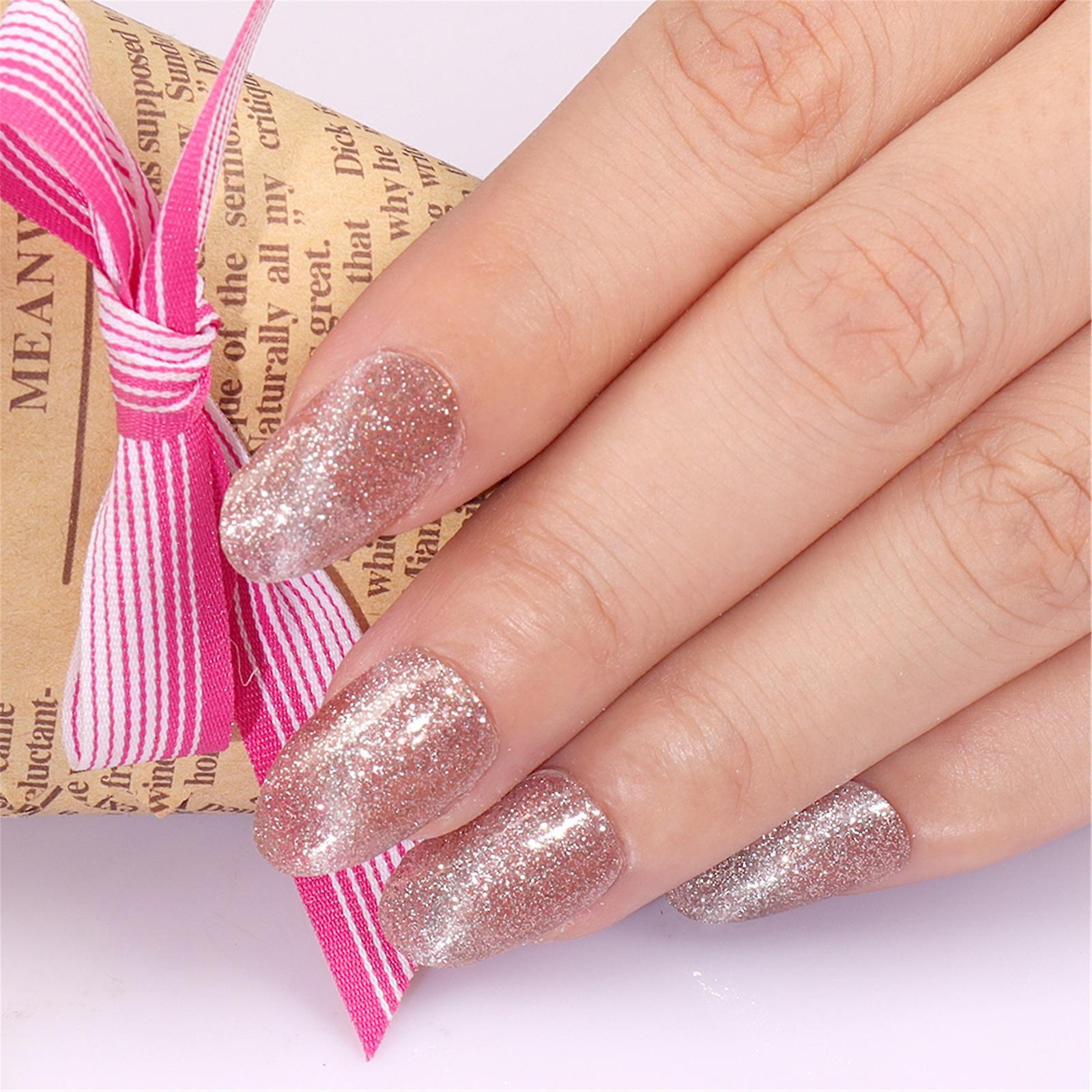 Foto 4 pulgar | Tiras De Esmalte De Uñas  Pegatinas  Cobertura Completa  Color Degradado - Venta Internacional.