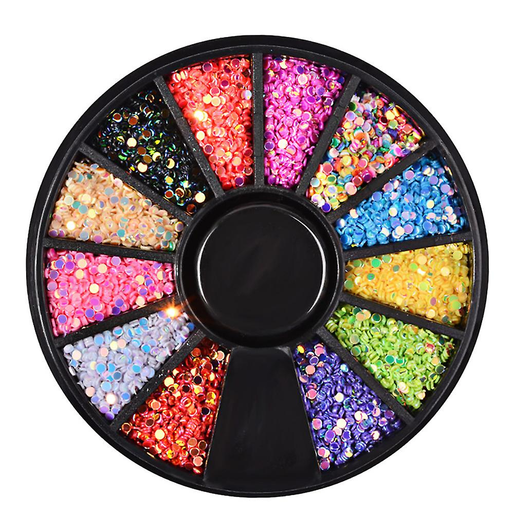 Foto 2 pulgar | Adhesivo Para Uñas  Lentejuelas  Diamantes  Puntas Deslumbrantes  Coloridos  Huoguo - Venta Internacional.