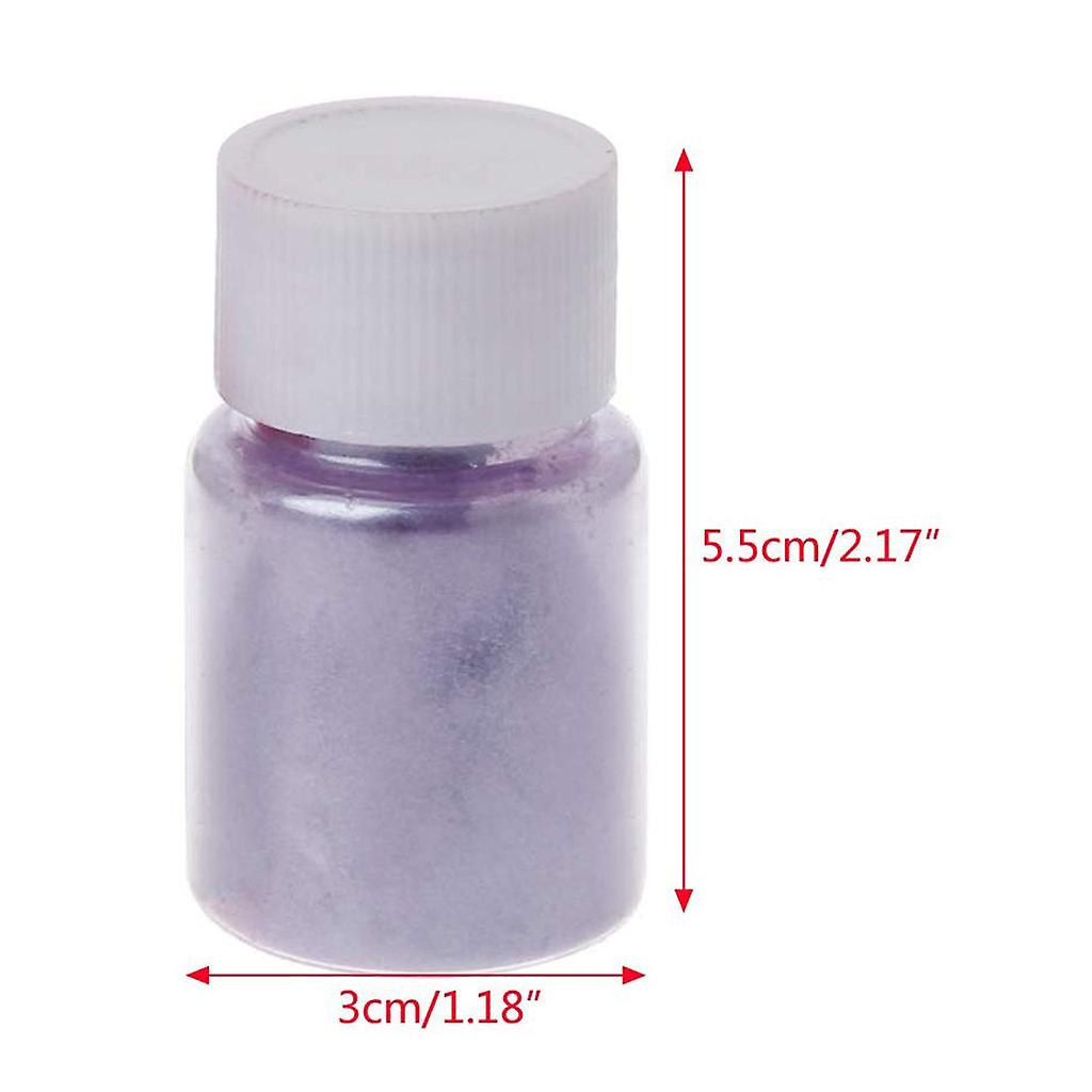 Foto 3 | Set De Pigmentos De Micas Naturales De Resina Epoxídica En Polvo  Perla - Venta Internacional.