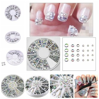Foto 2 | Adhesivo Para Uñas Lentejuelas Diamantes Puntas Deslumbrantes Coloridos Huoguo - Venta Internacional.