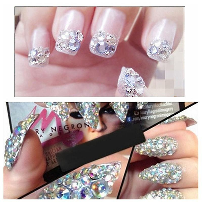 Foto 5 pulgar | Adhesivo Para Uñas  Lentejuelas  Diamantes  Puntas Deslumbrantes  Coloridos  Huoguo - Venta Internacional.