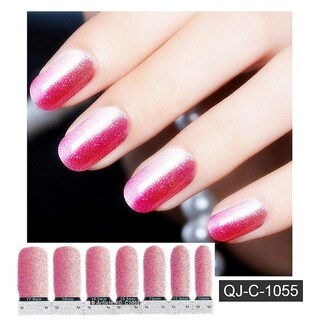 Foto 2 | Adhesivos Para Uñas Huoguo Beauty Glitter Powder Tapa Completa 2 Unidades - Venta Internacional.