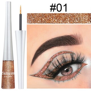 Foto 2 | Delineador De Ojos Con Purpurina Líquida 5 Ml 16 Colores Holográfico Huoguo - Venta Internacional.