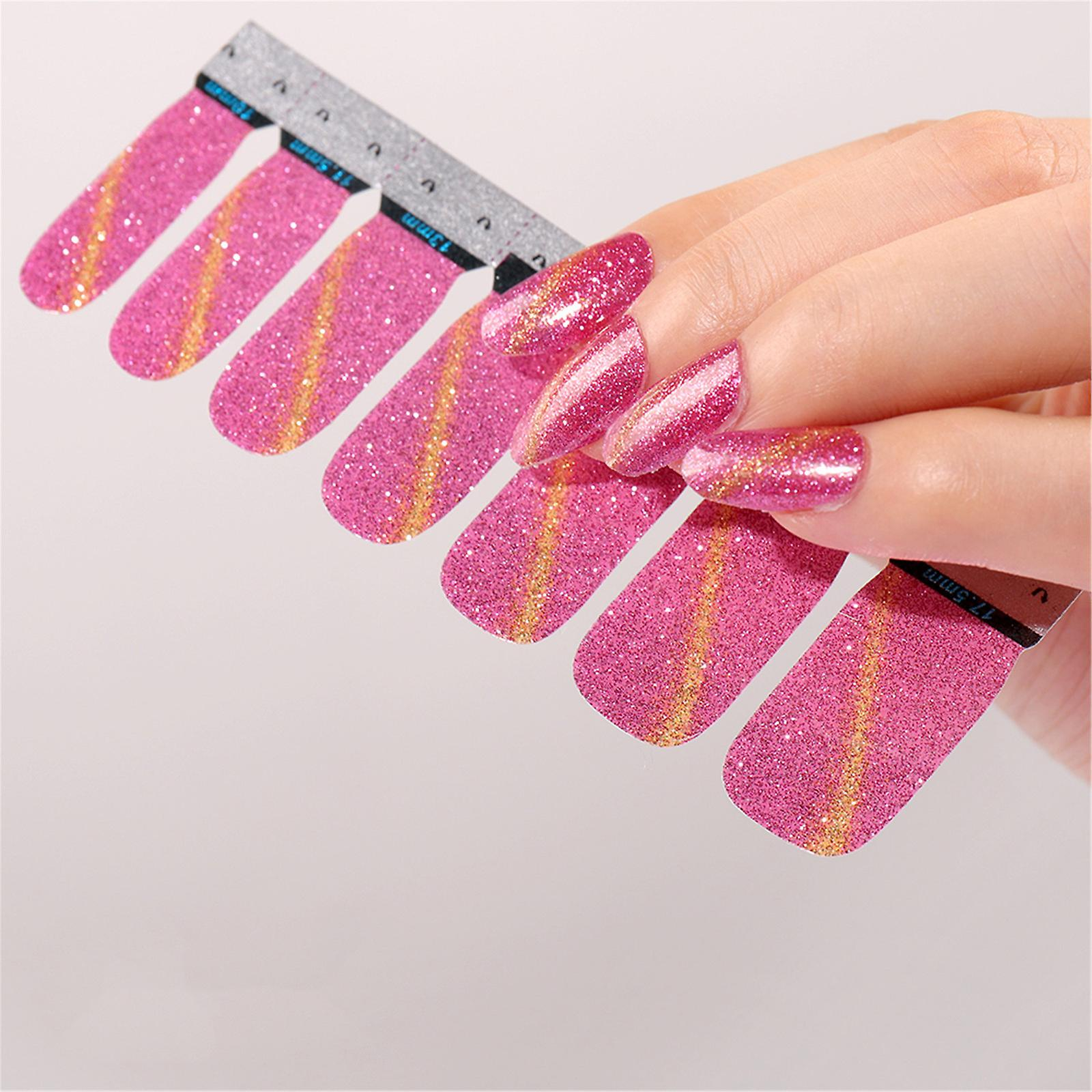 Foto 2 | Tiras De Esmalte De Uñas  Pegatinas  Tapa Completa | Huoguo - Venta Internacional.