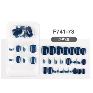 Foto 2 | Parche Decorativo Para Uñas Con Acabado De La Serie Geométrica Huoguo De Fake Nails - Venta Internacional.