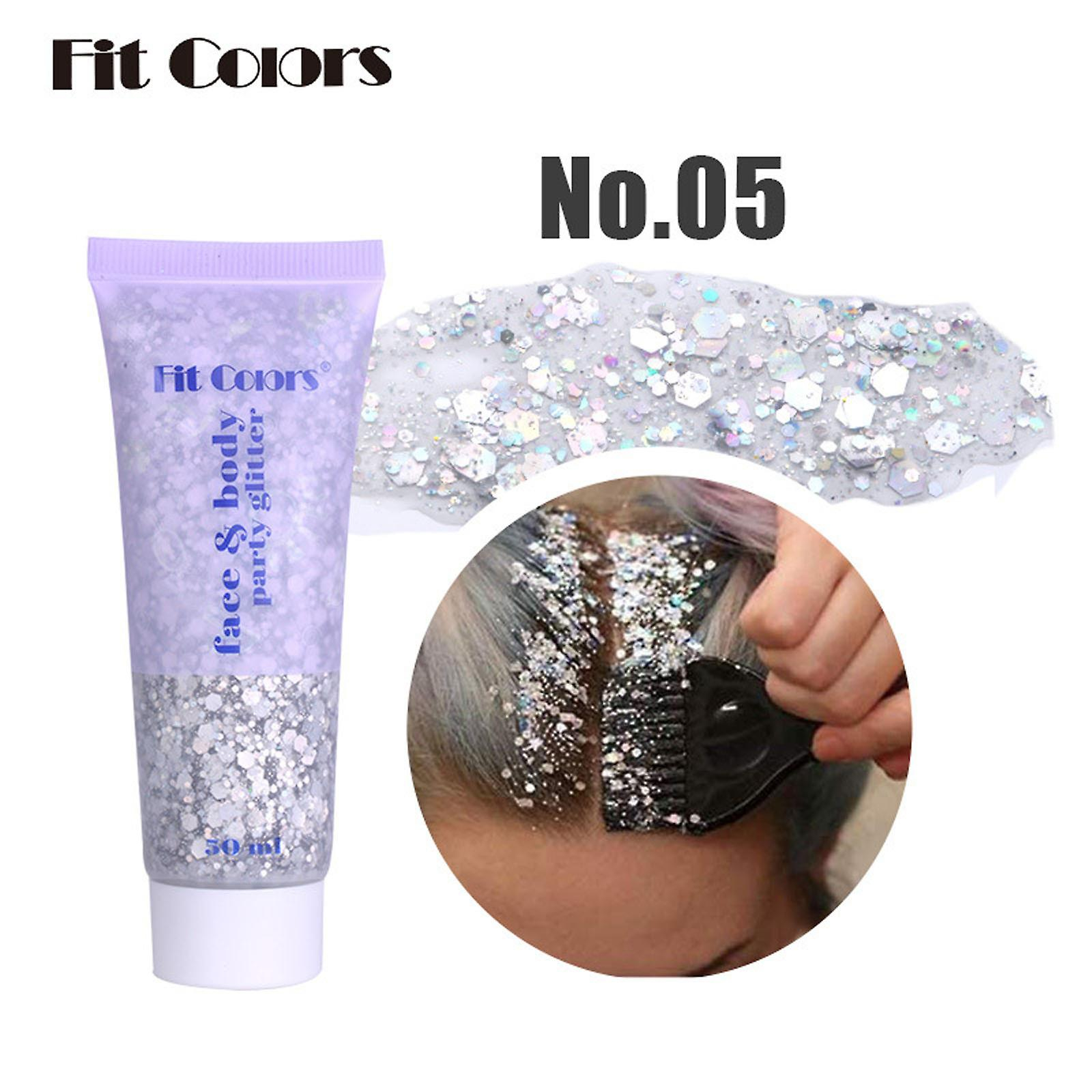 Foto 3 pulgar | Gel De Maquillaje Con Purpurina Huoguo Bright Polarized Para Rostro  Cuerpo Y Labios - Venta Internacional.