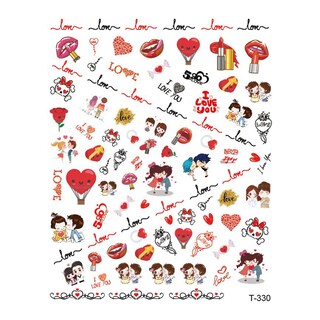 Foto 1 | Adhesivo Para Uñas Huoguo Rose Cupid Love Valentine's Day Impermeable - Venta Internacional.