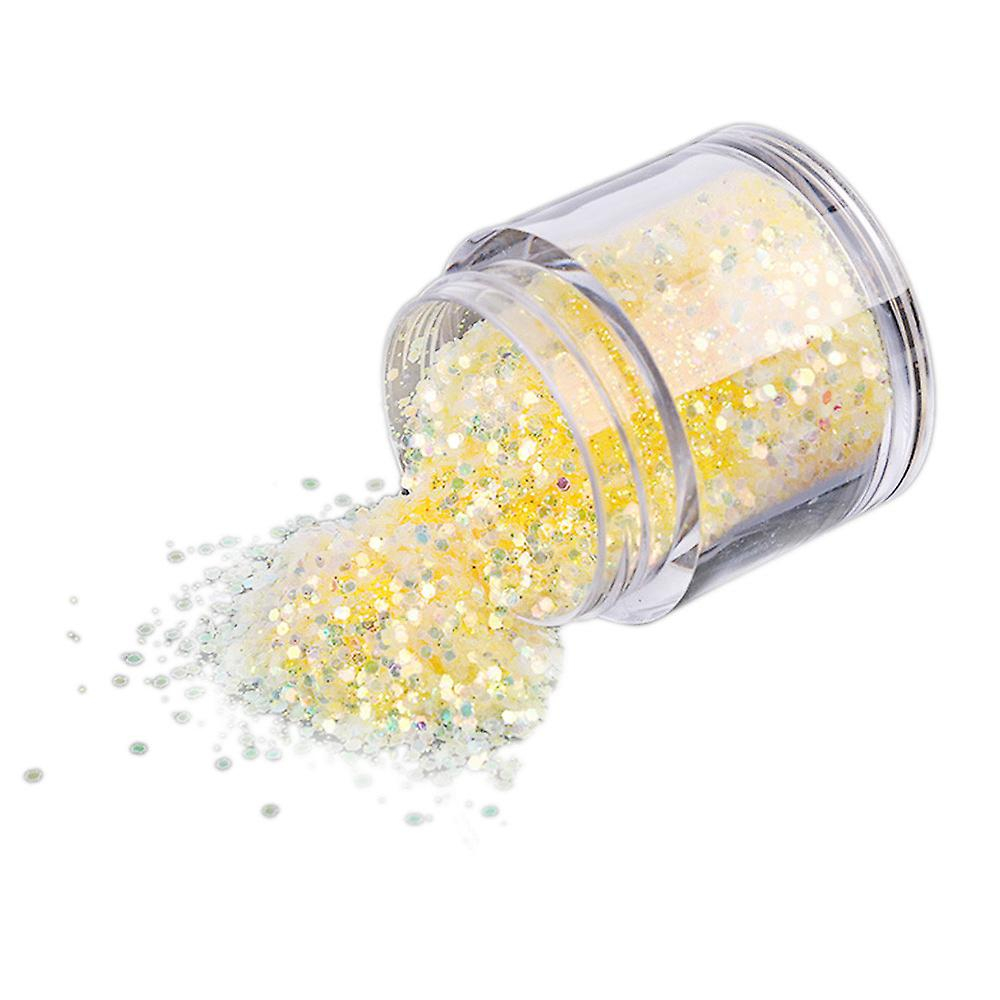Foto 5 pulgar | Purpurina Para Uñas En Polvo Huoguo Gold Silver 10 G/caja - Venta Internacional.