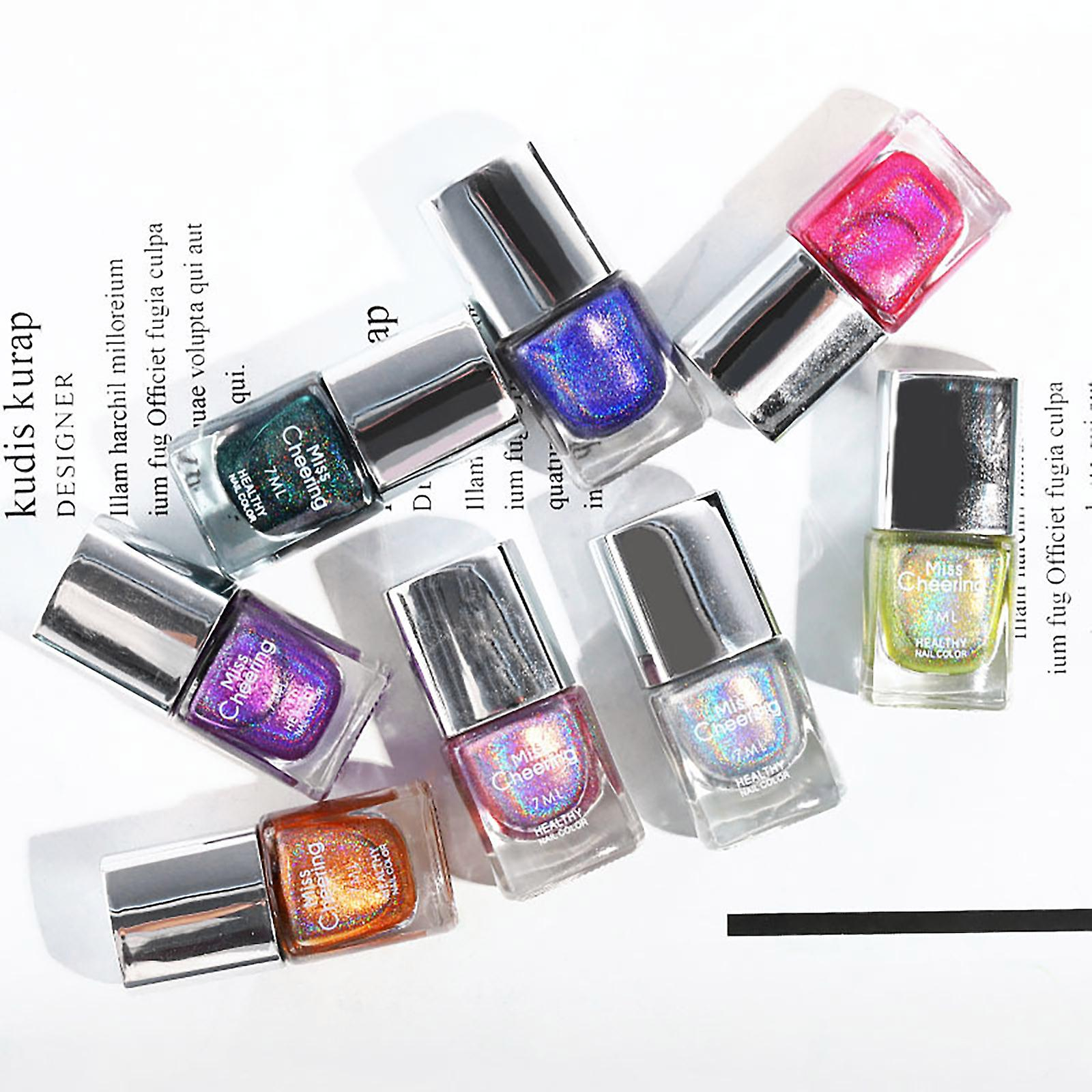 Foto 4 pulgar | Esmalte De Uñas Huoguo Diamond Glitter Sequins Gel 7 Ml - Venta Internacional.