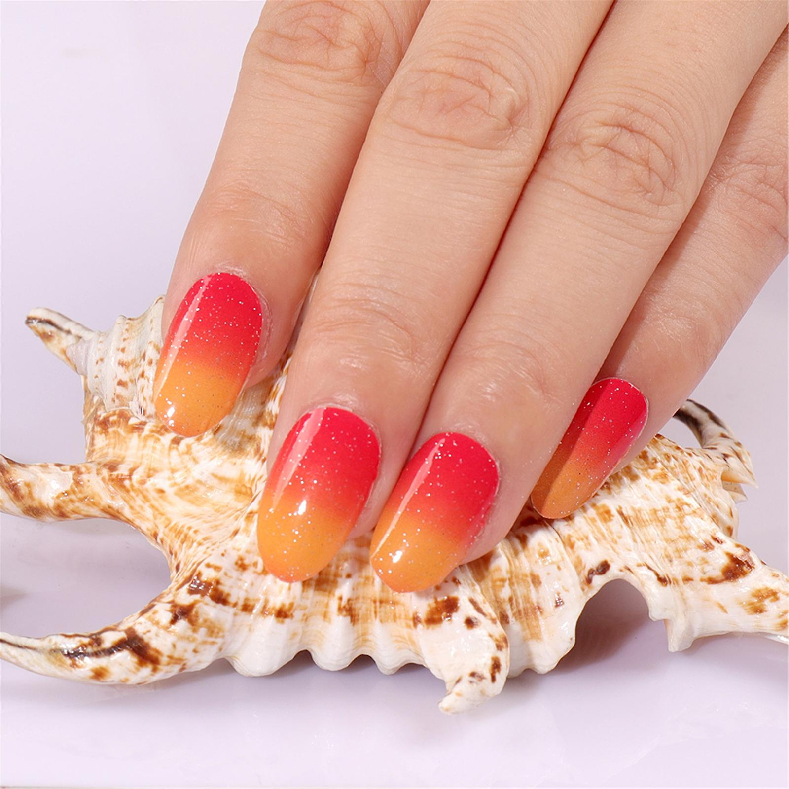 Foto 1 | Tiras De Esmalte De Uñas  Pegatinas  Tapa Completa | Huoguo - Venta Internacional.