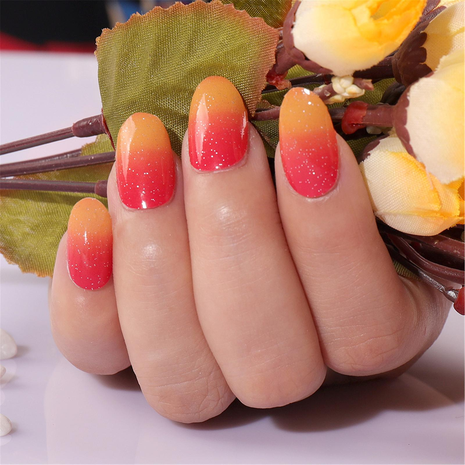Foto 4 pulgar | Tiras De Esmalte De Uñas  Pegatinas  Tapa Completa | Huoguo - Venta Internacional.