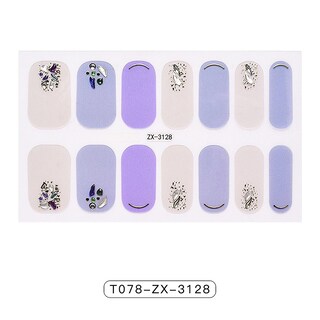 Foto 2 | Adhesivo Para Uñas Huoguo Película De Esmalte De Uñas Impermeable 12 X 8 Cm - Venta Internacional.