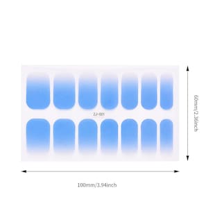 Foto 3 | Adhesivo Para Uñas Huoguo Película De Esmalte De Uñas Impermeable 12 X 8 Cm - Venta Internacional.