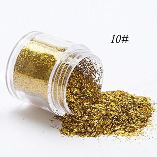 Foto 1 | Pigmento Holográfico Cromado Con Purpurina Para Uñas 10 G 24 Colores - Venta Internacional.
