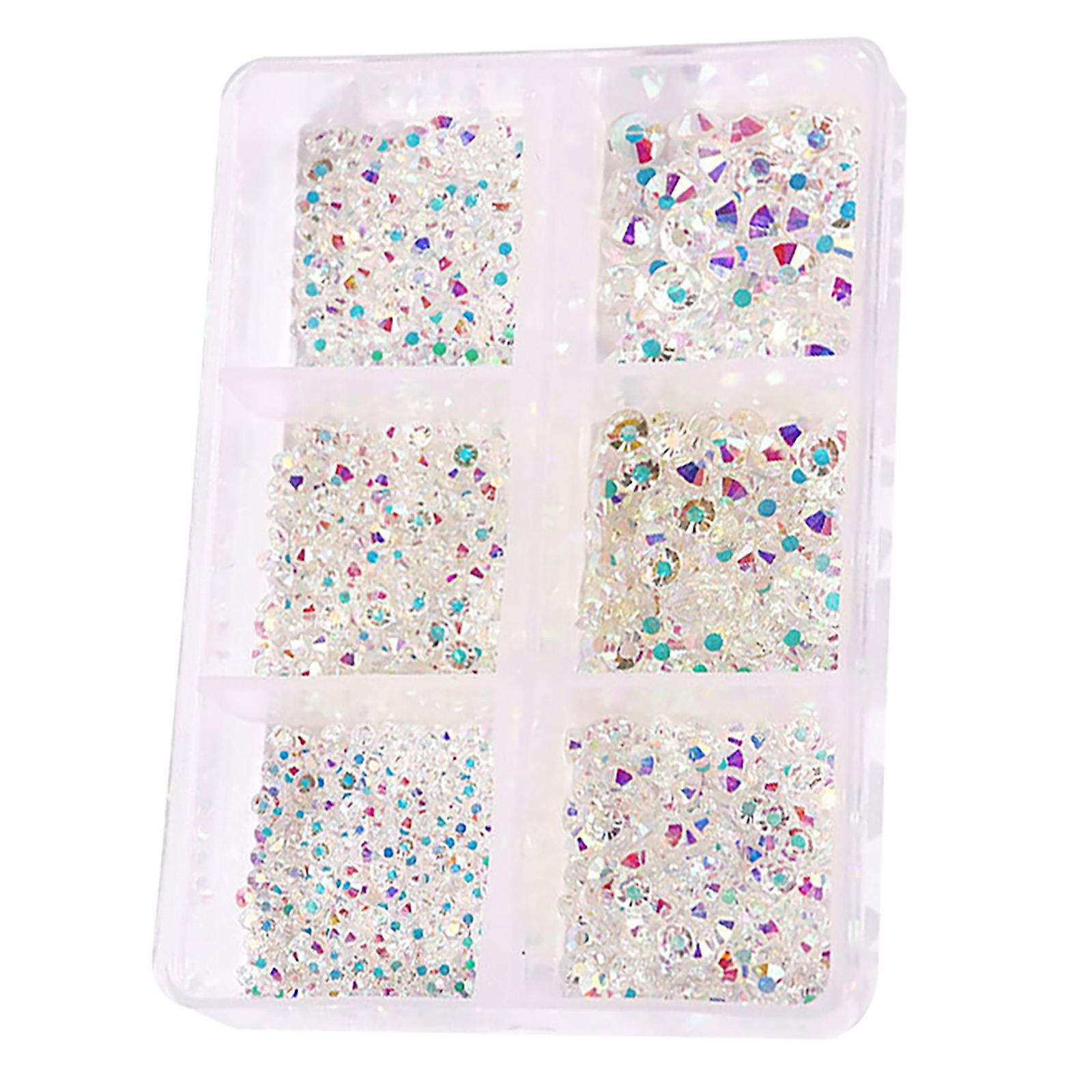 Foto 2 pulgar | Joyería De Uñas Huoguo Champagne 6 Con Diamante Para Uñas - Venta Internacional.