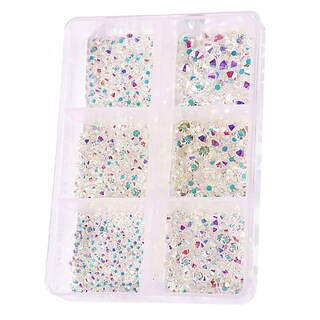 Foto 1 | Joyería De Uñas Huoguo Champagne 6 Con Diamante Para Uñas - Venta Internacional.