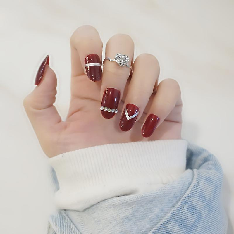 Foto 6 pulgar | Parche De Uñas Huoguo Fashion  Portátil  Extraíble  Para Manicura Falsa - Venta Internacional.