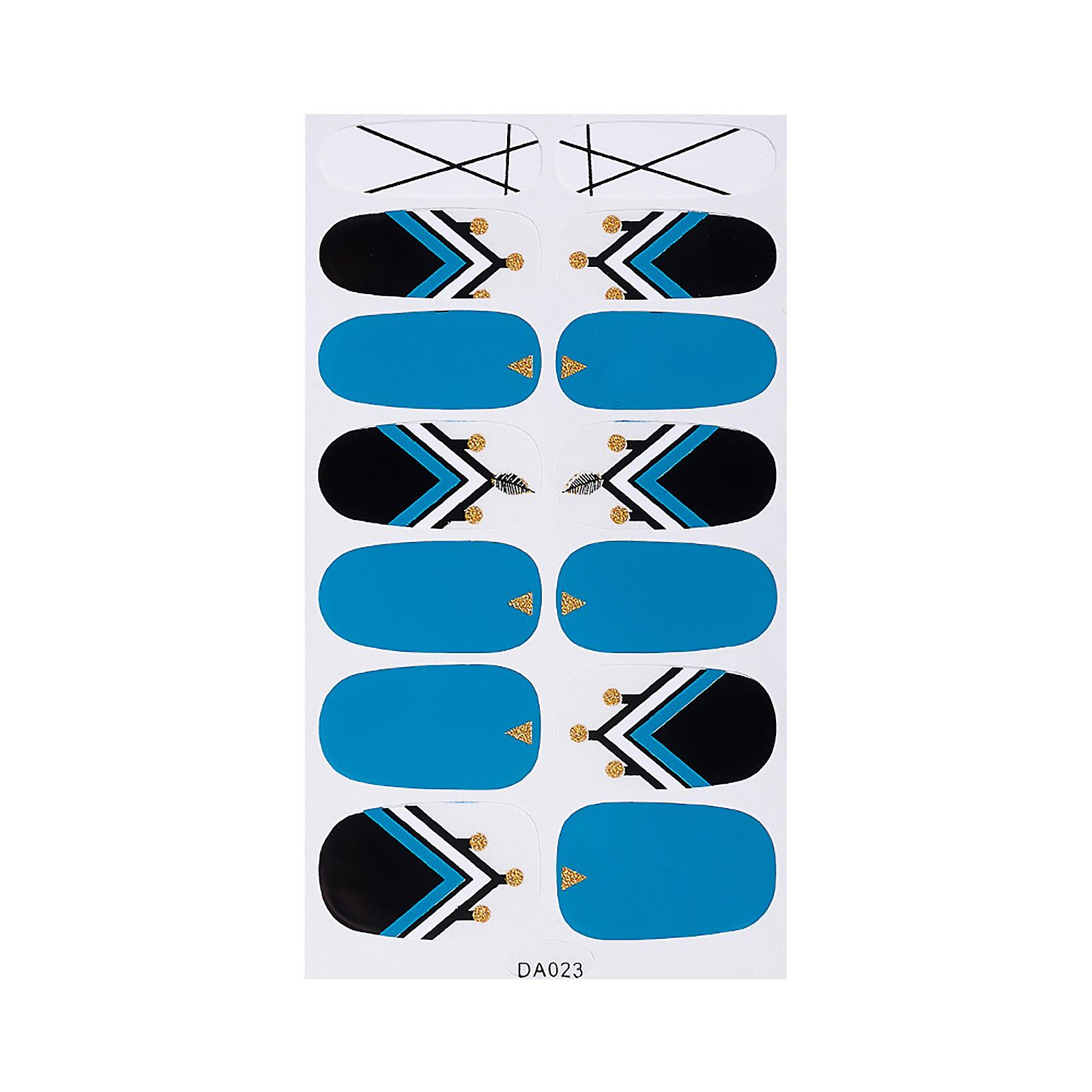Foto 1 | Adhesivo Para Uñas Huoguo  Película De Esmalte De Uñas Impermeable  12 X 7 Cm - Venta Internacional.