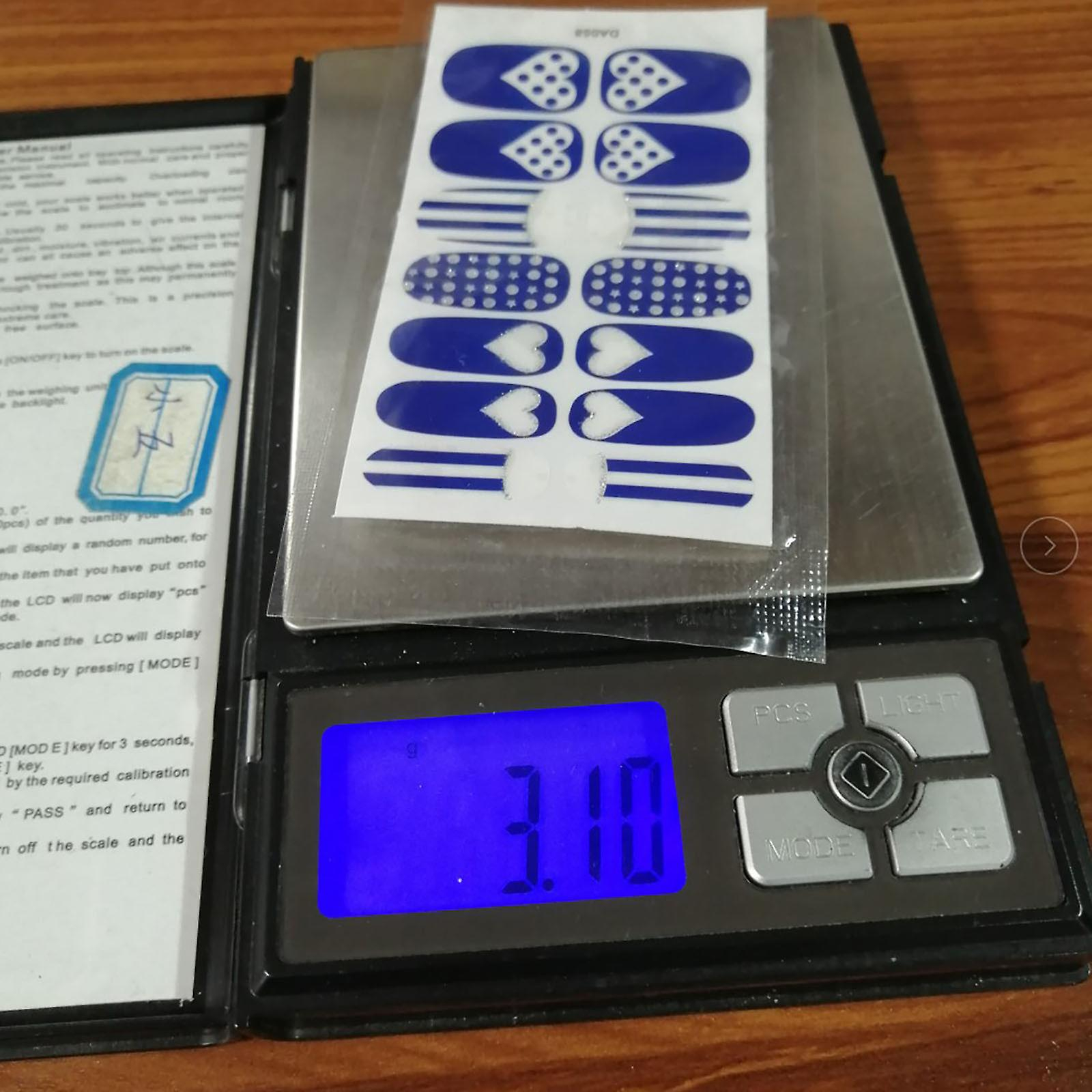 Foto 4 | Adhesivo Para Uñas Huoguo  Película De Esmalte De Uñas Impermeable  12 X 7 Cm - Venta Internacional.