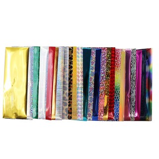 Foto 1 | Juego De Láminas Para Decoración De Uñas Huoguo Shinning Mixed Beauty 24 Rollos - Venta Internacional.