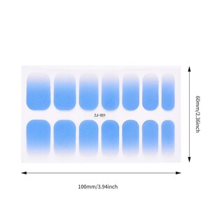 Foto 3 | Adhesivo Para Uñas Huoguo Película De Esmalte De Uñas Impermeable 12 X 8 Cm - Venta Internacional.