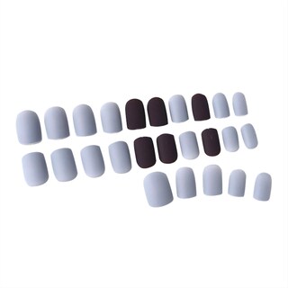 Foto 1 | Juego De Pegatinas Para Uñas Huoguo Coffin Fake Nails Con Pegatinas Y Lima - Venta Internacional.