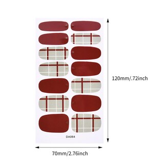 Foto 3 | Adhesivo Para Uñas Huoguo Película De Esmalte De Uñas Impermeable 10 X 6 Cm - Venta Internacional.