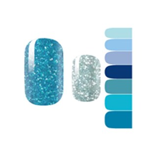 Foto 1 | Adhesivos Para Uñas Huoguo Beauty Glitter Powder Tapa Completa 2 Unidades - Venta Internacional.