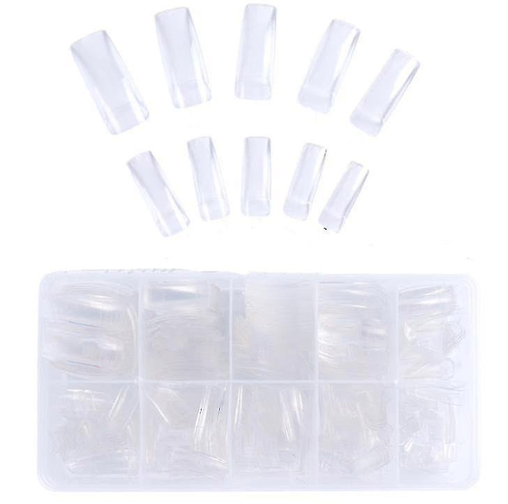 Foto 2 | False Nails Huoguo  500 Unidades  Piezas De Uñas Blancas/naturales/transparentes - Venta Internacional.