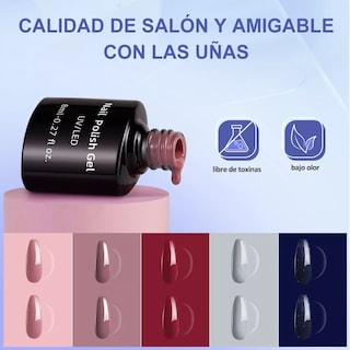 Foto 4 | Lámpara de Uñas Eo Safe Imports Led con Accesorios