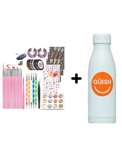 Foto 1 | Kit De Arte De Uñas + Gratis Termo Güish De Regalo