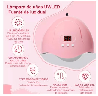 Foto 2 | Kit De Manicure Xtellar Polygel Completo Pulidor Uñas Profesional
