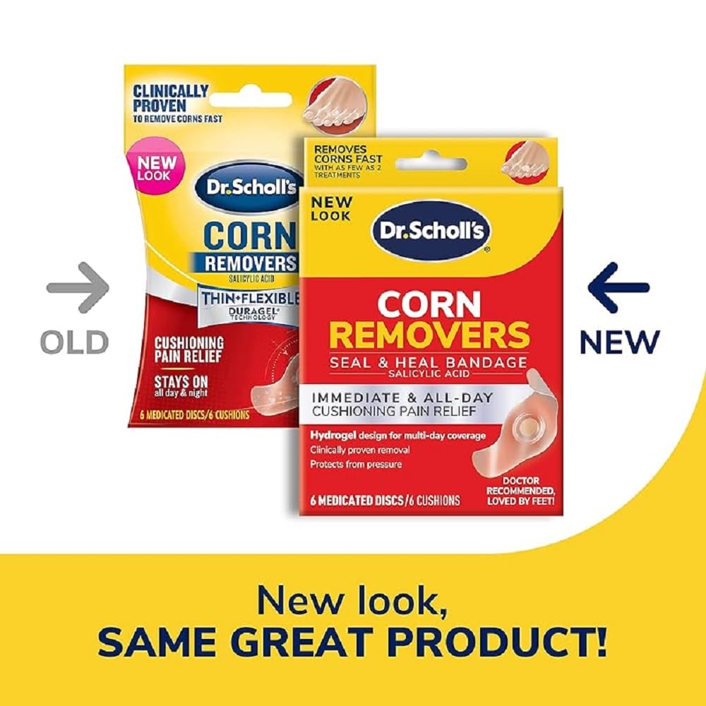 Foto 2 | Vendaje Seal & Heal De Dr. Scholl's, Removedor De Maíz, 6 Unidades - Venta Internacional.