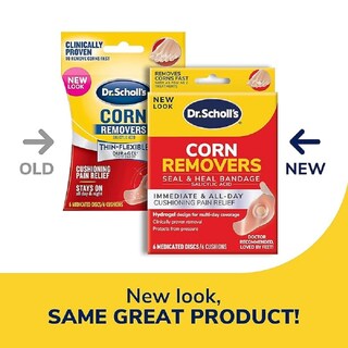 Foto 2 | Vendaje Seal & Heal De Dr. Scholl's, Removedor De Maíz, 6 Unidades - Venta Internacional.