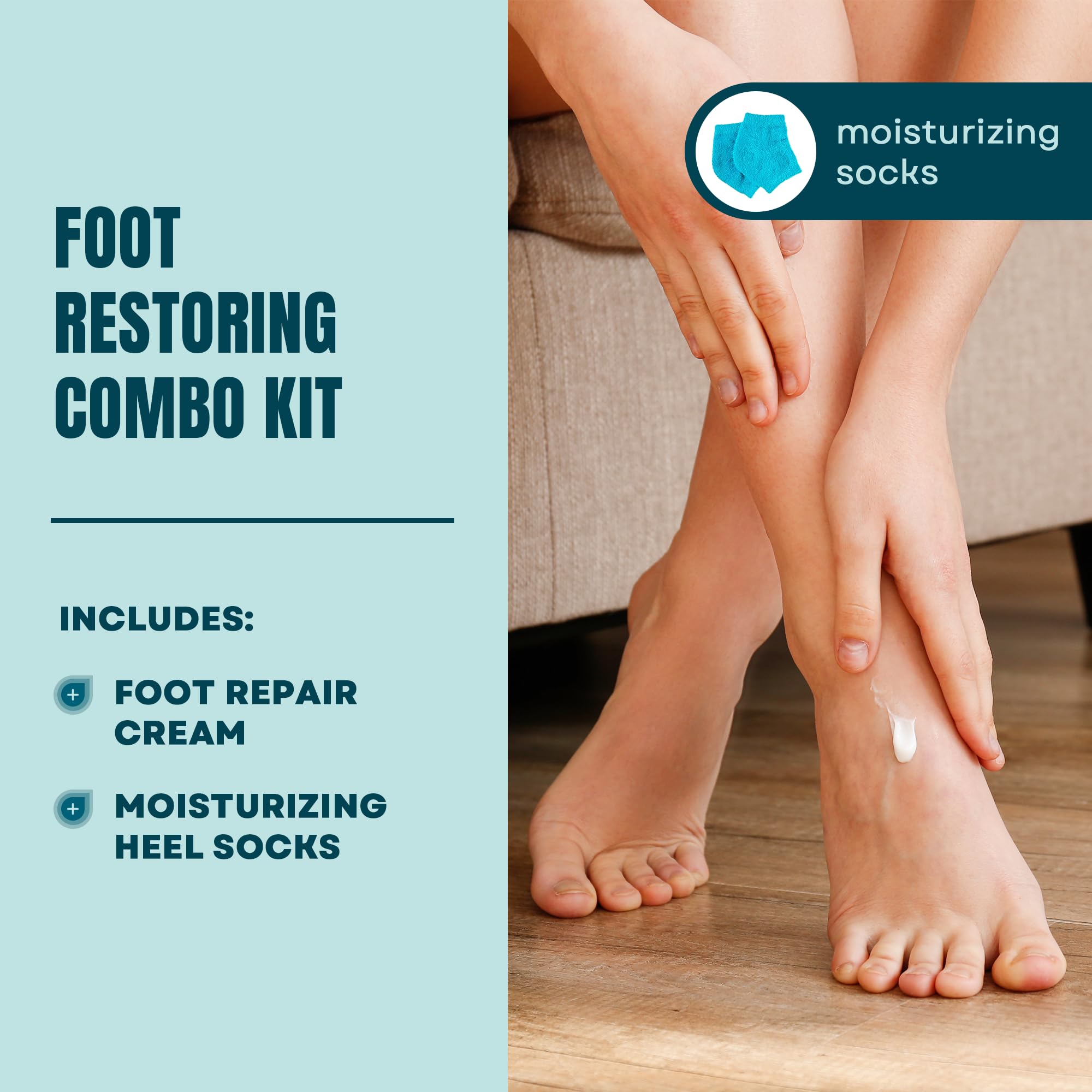 Foto 3 pulgar | Crema para Pies Amlactin Foot Repair Therapy 85 G con Calcetines - Venta Internacional