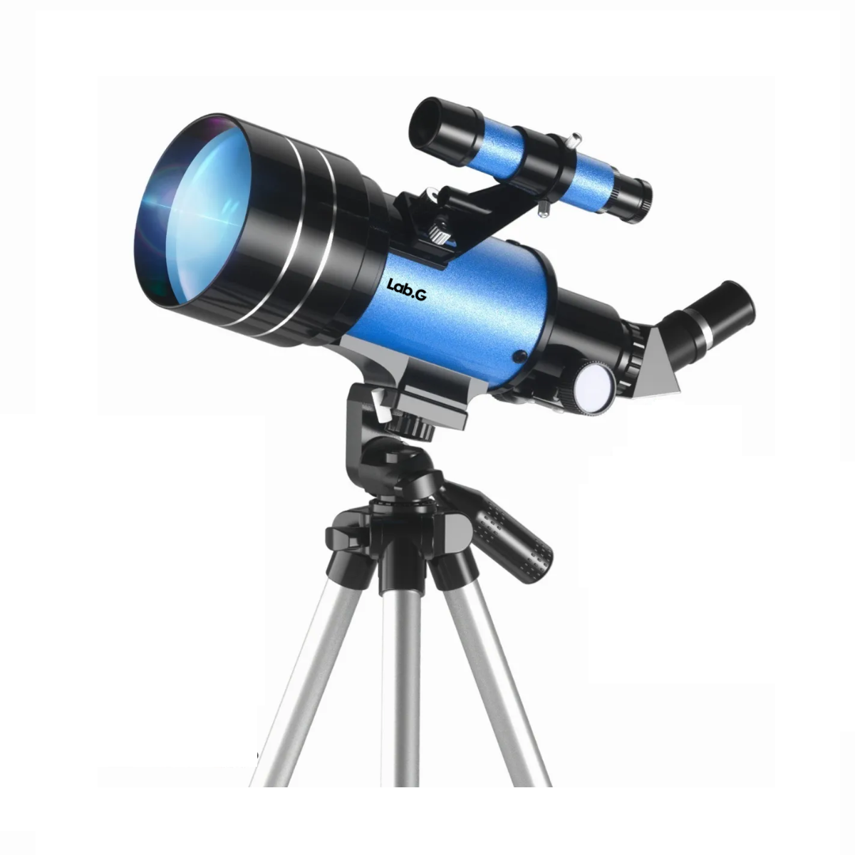 Foto 1 | Telescopio Astronómico Profesional 70/300mm Monocular 150x Lab.g Azul