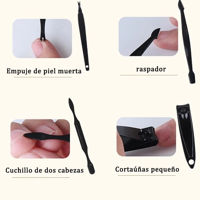 Foto 5 pulgar | Set De Manicura Y Pedicura 23 En 1 Profesional Fnbrli