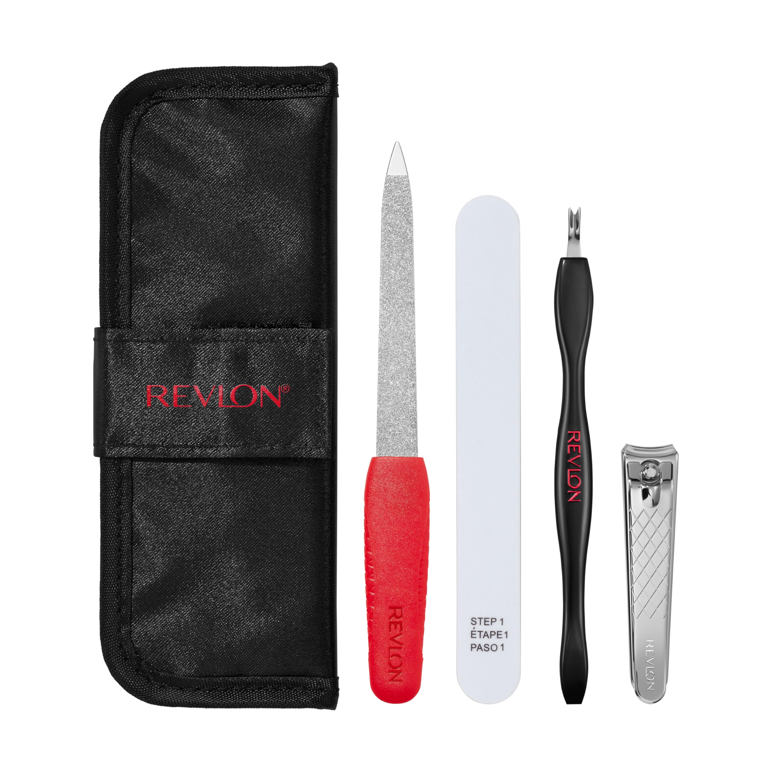 Set De Manicura Revlon Manicure Essentials Kit Con Funda De Viaje - Venta Internacional.