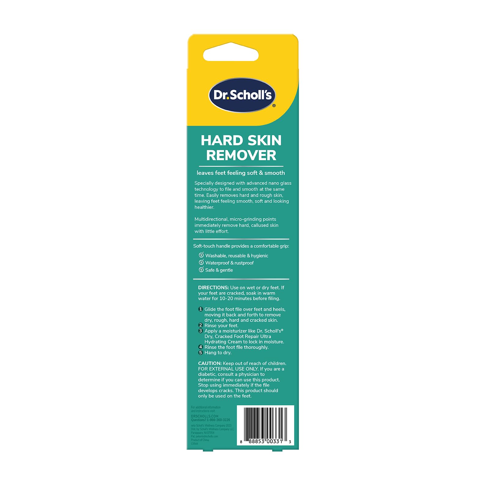 Foto 5 pulgar | Foot File Dr. Scholl's, Removedor De Piel Dura, Nanovidrio - Venta Internacional.