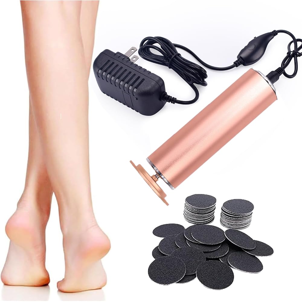 Foto 2 pulgar | Eliminador Eléctrico De Callos De Pies Con 60 Discos De Lijado Para Hombres Y Mujeres - Venta Internacional.