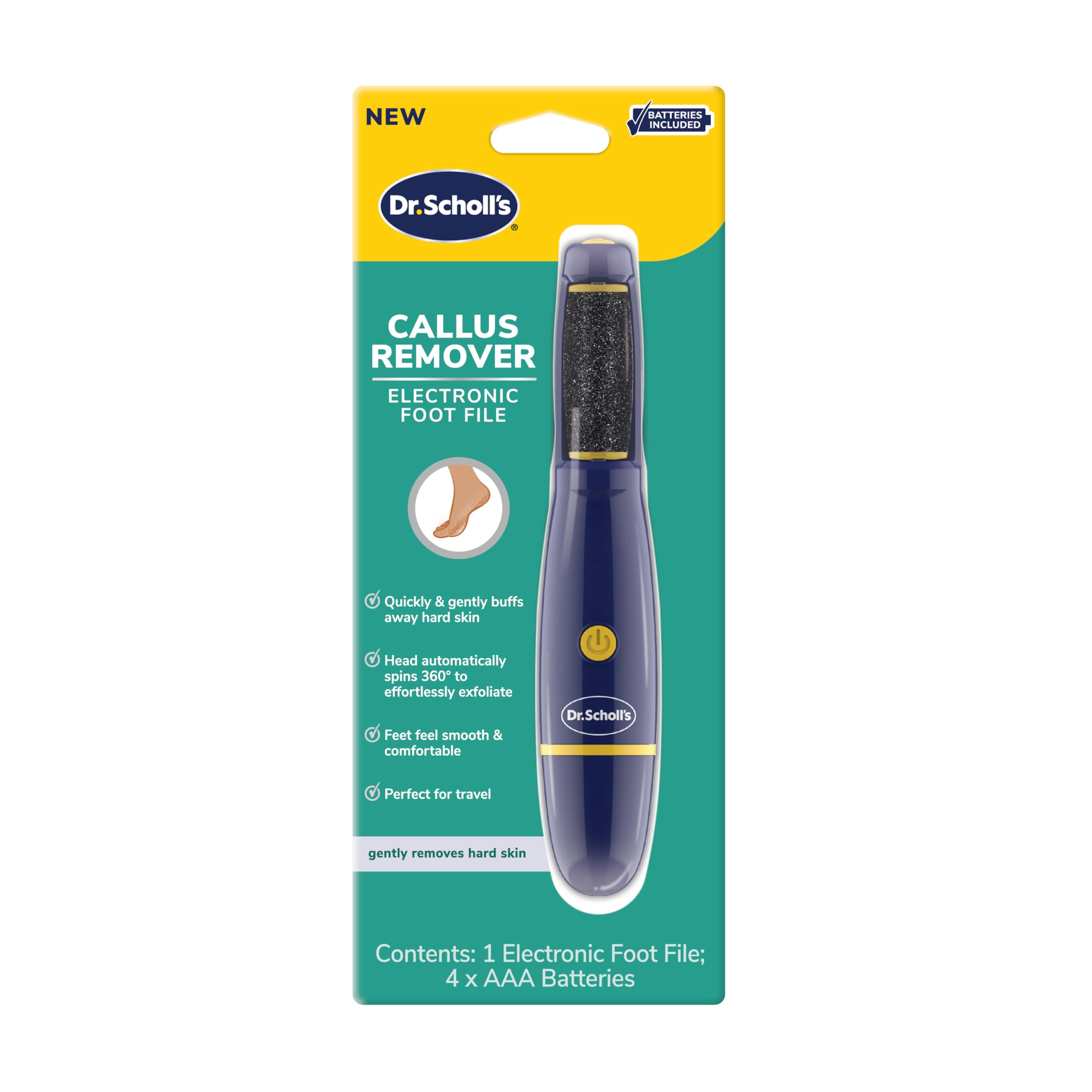 Foto 2 pulgar | Lima Electrónica Para Pies Para Eliminar Callos Dr. Scholl's - Venta Internacional.