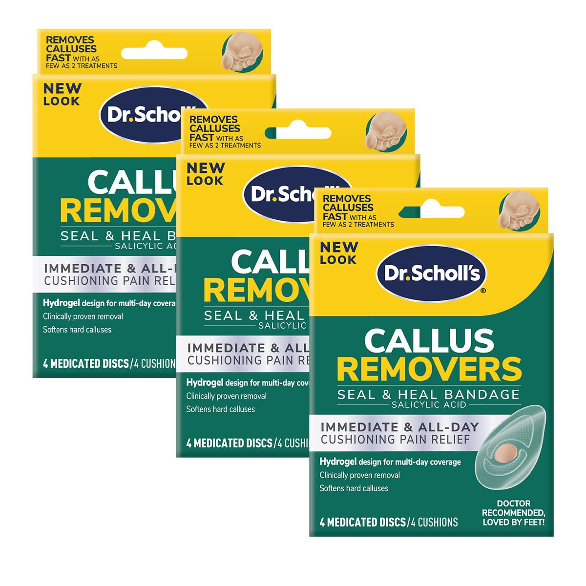 Foto 1 | Eliminador De Callos Dr. Scholl's Duragel, 12 Unidades - Venta Internacional.