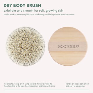Foto 3 | Cepillo Seco Ecotools Para El Cuidado De La Piel Después De La Ducha Y El Baño - Venta Internacional.
