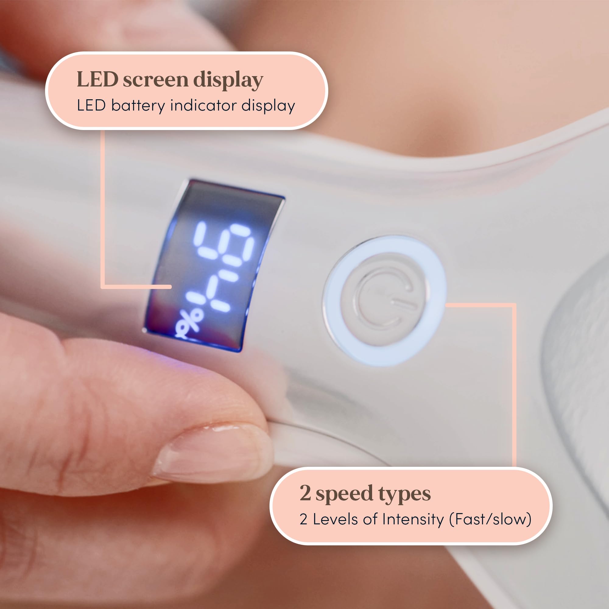 Foto 5 | Eliminador Eléctrico De Callos Para Pies Personal Pedi Diamond - Venta Internacional.